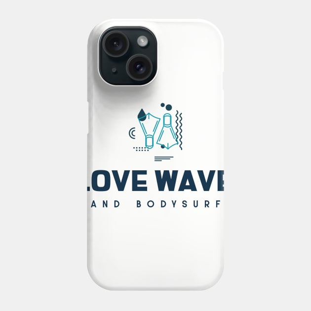 bodysurf essential Phone Case by bodyinsurf