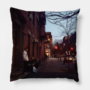 Upper West Side, Manhattan, New York City Pillow