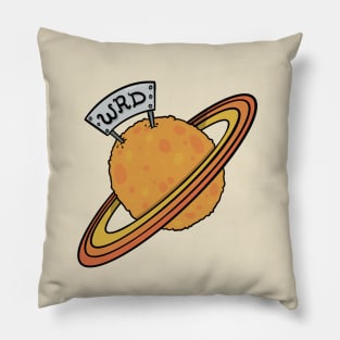 "Planet WRD" - WRD Logo Pillow