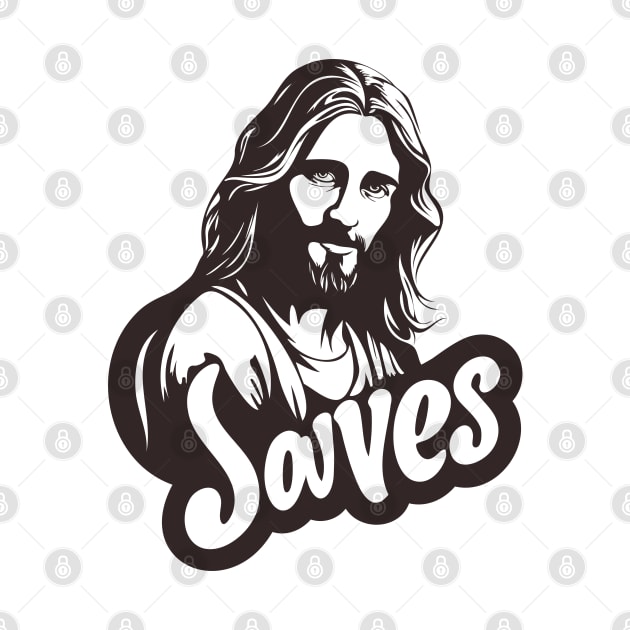 Jesus saves bro Gothic T-Shirts by Hobbybox