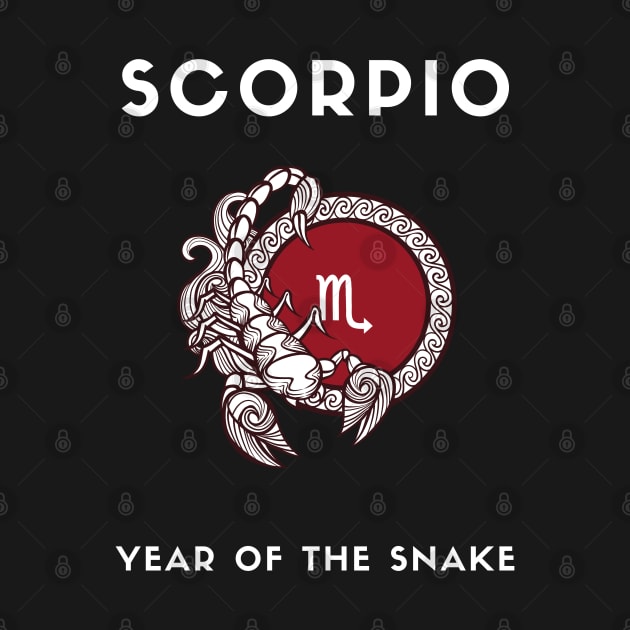 SCORPIO / Year of the SNAKE by KadyMageInk