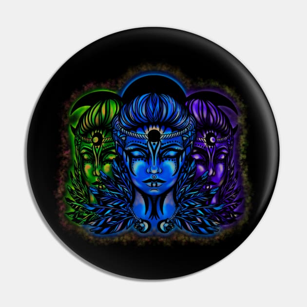 Maiden, Mother, Crone Pin by Tori Jo