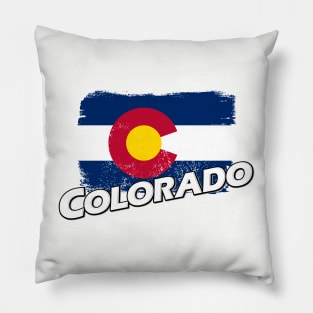 Colorado flag Pillow