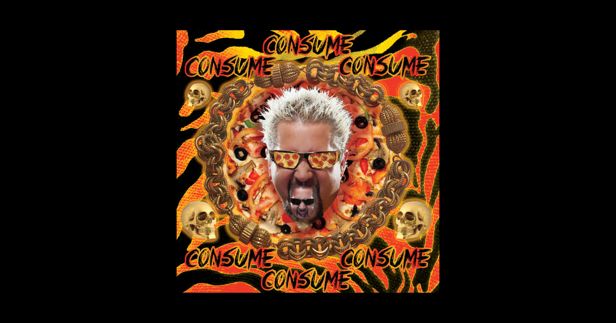 CONSUME MY F I E R I DONKEY SAUCE Aesthetic Sticker TeePublic