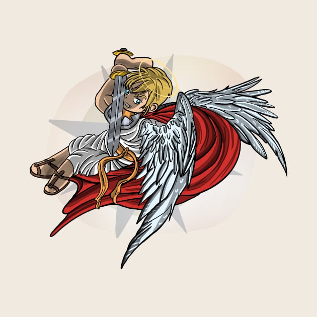 St Michael the Archangel by Nunc Coepi Designs