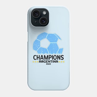 Argentina Football Champions 2022 Phone Case