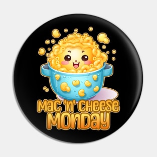 Mac 'n' Cheese Monday Foodie Design Pin