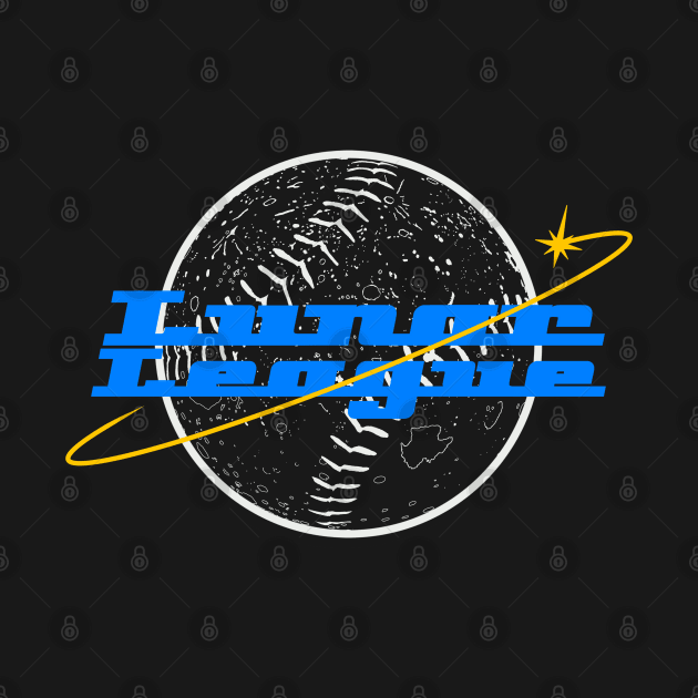 Lunar League Baseball by Hey No Way