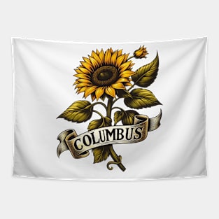 Columbus Sunflower Tapestry