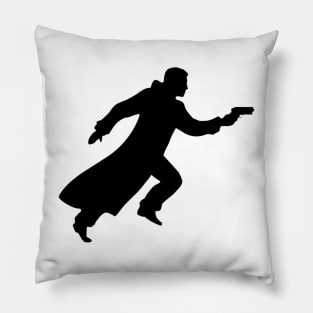 Blade Runner Silhouette Pillow