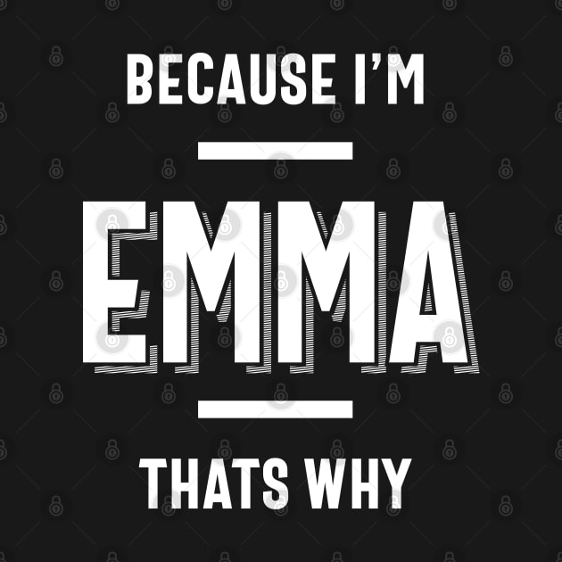 Emma Name Personalized Women Girl by cidolopez
