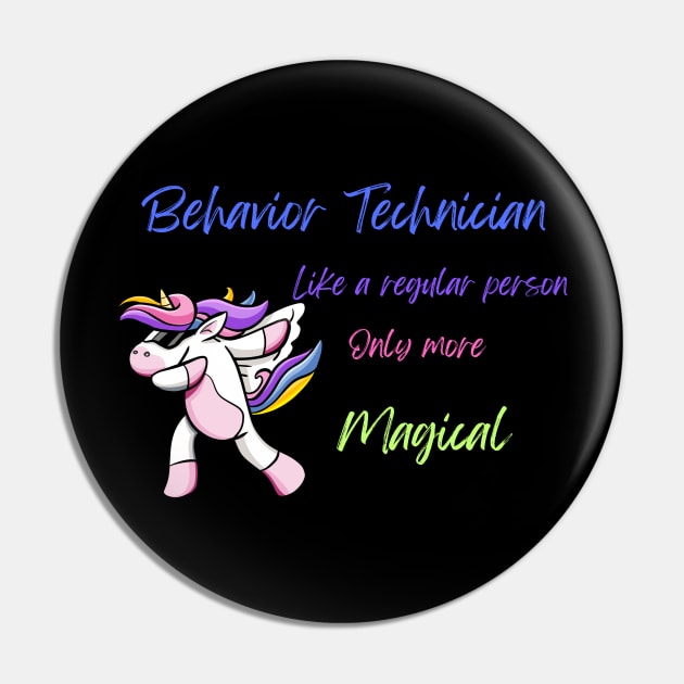 Behavior Thechnician Pin by Lili's Designs