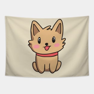 cute dog drawing Tapestry