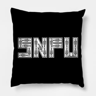 The White of SNF Pillow