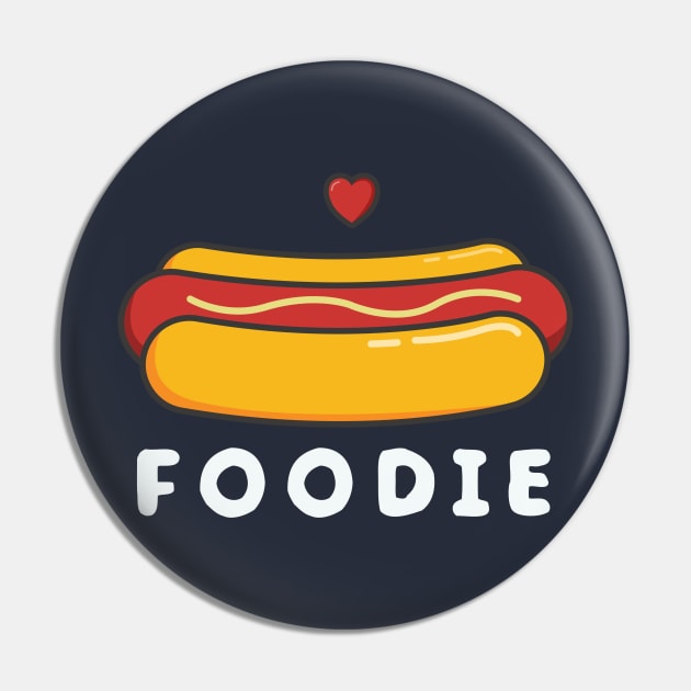 Cute and Kawaii Hotdog Foodie Pin by happinessinatee