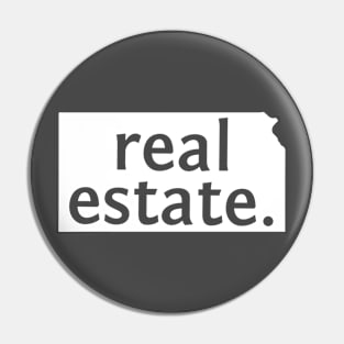 Kansas State Real Estate T-Shirt Pin