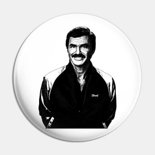 Burt Reynolds Retro Pin