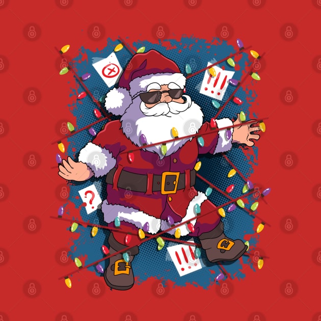 Christmas Secret Agent Spy Santa Claus by E