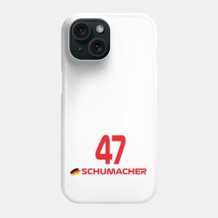 Mick Schumacher F1 47 Phone Case