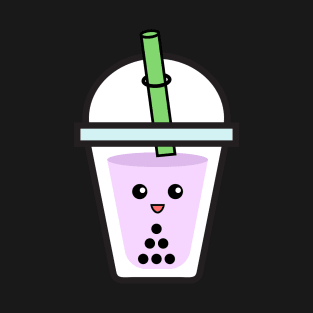 Pink Bubble Tea Boba T-Shirt