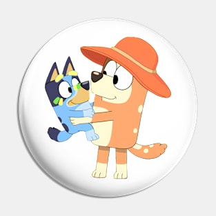 Bluey And Chilli ''The Beach' Pin