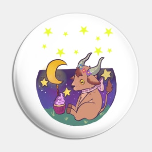 baby baphomet Pin