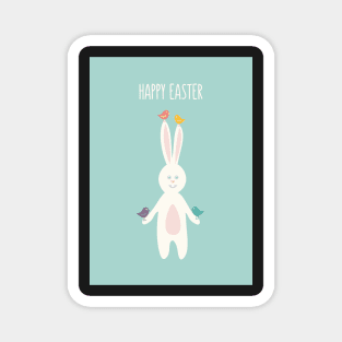 Funny Bunny Magnet