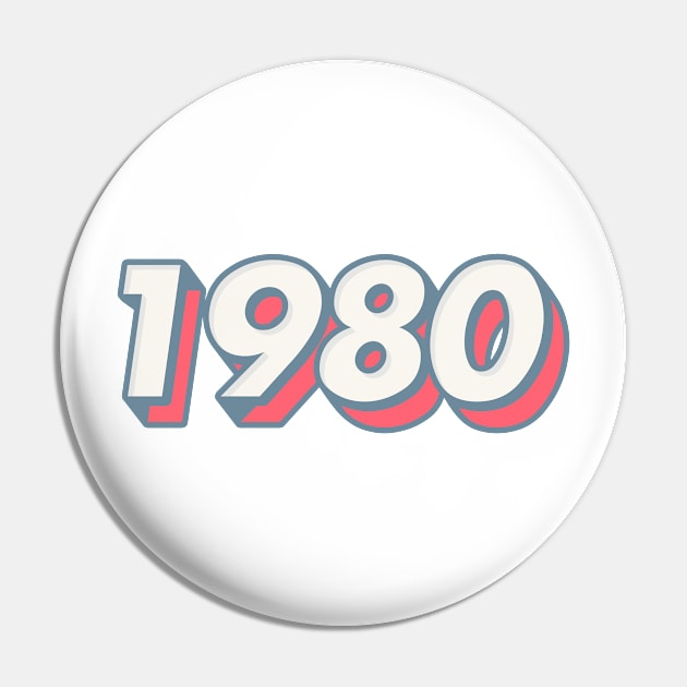 1980 Vintage Style Pin by MasyaDeaart