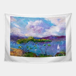 Azure Coast. Mediterranean Sea Tapestry