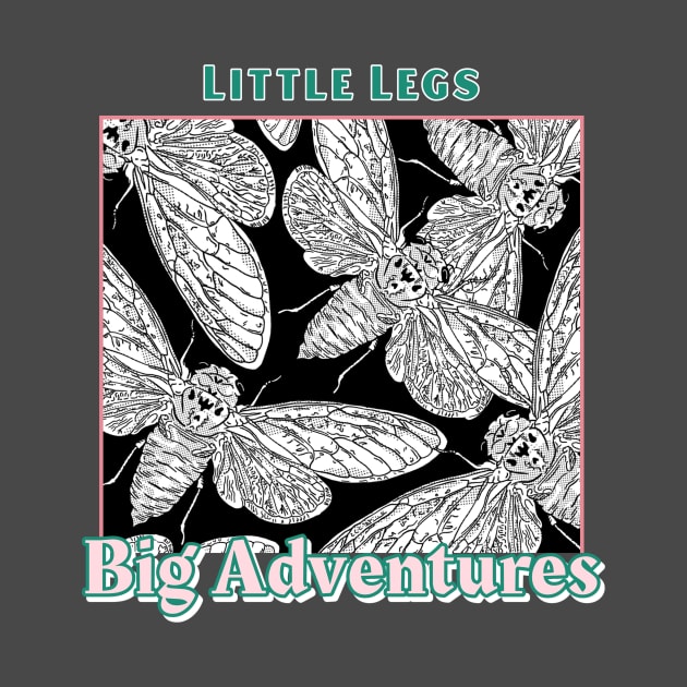 Little Legs, Big Adventures by Witty Wear Studio