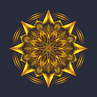 Mandala gold T-Shirt