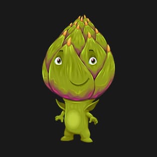 Cute Asparagus Mascot T-Shirt