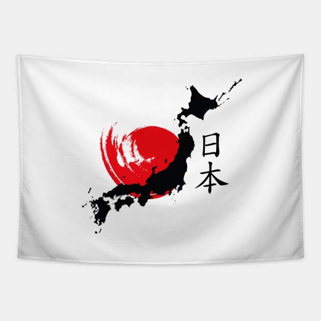 Japan Tapestry by juyodesign