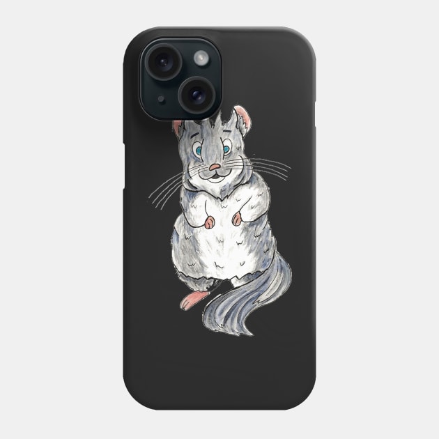 Chinchilla Phone Case by the-artsy-park