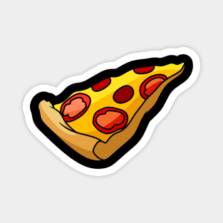 Yummy Pepperoni Pizza Snack Magnet