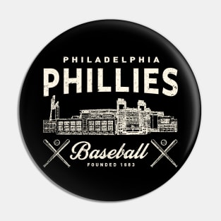 Philadelphia Phillies Stadium by Buck Tee Pin