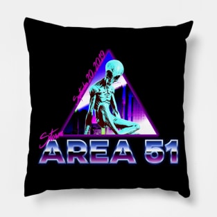 Storm Area 51 Aesthetic 2 Pillow