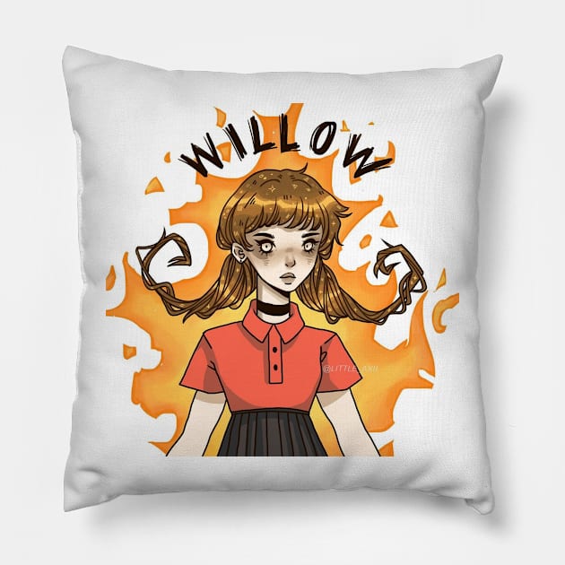 Willow Dont Starve Pillow by little-axii