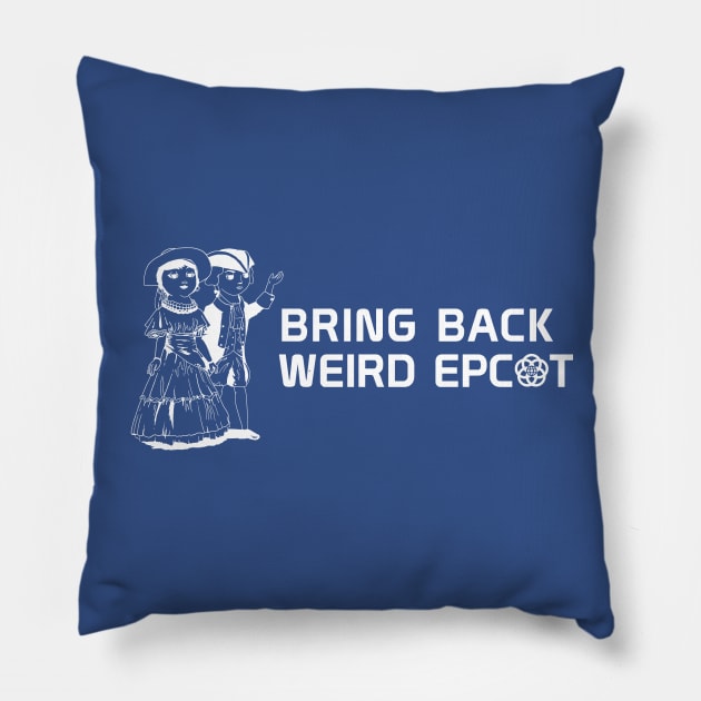 Weird EPCOT A Pillow by passport2dreams