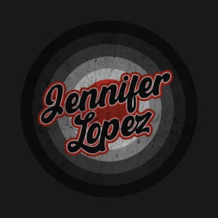 Jennifer Lopez _ Black Vintage T-Shirt