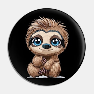 Cute Sloth Pin