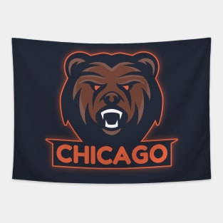 Chicago Football Tapestry