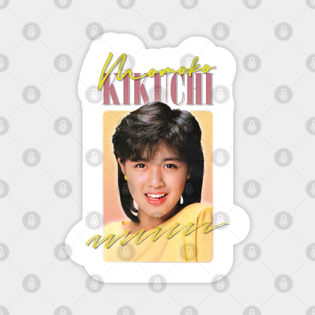 Momoko Kikuchi // Retro 80s Fan Art Design Magnet by DankFutura