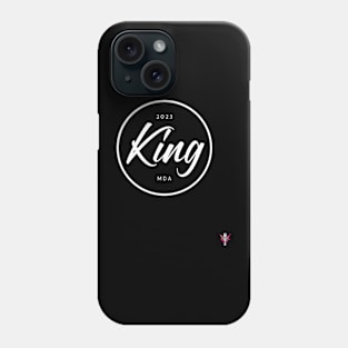 King Typography Vintage Retro Design Art Phone Case