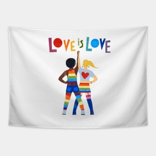 Love Is Love Is A Rainbow Tapestry