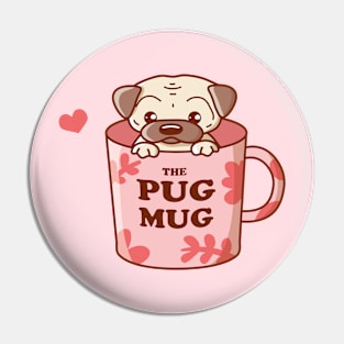 Mug with a Pug Pin