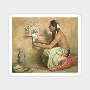Hopi Katchina by Eanger Couse Magnet