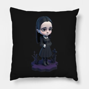 Wednesday Addams Sticker I Jenna Ortega sticker Pillow