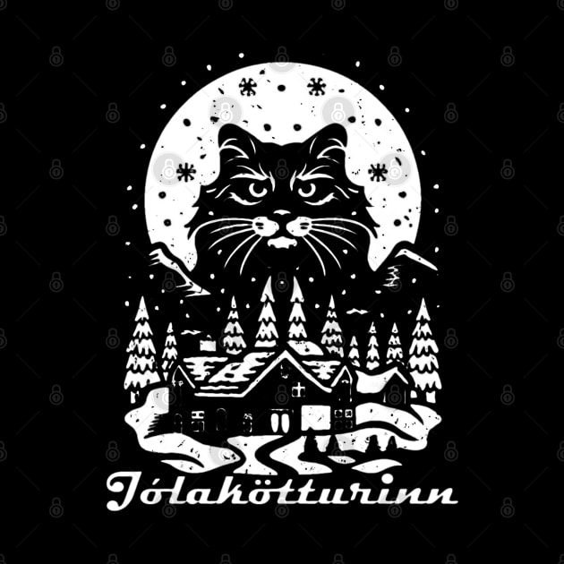 😼 THE ICELANDIC YULE CAT - Jólakötturinn 😼 by INLE Designs