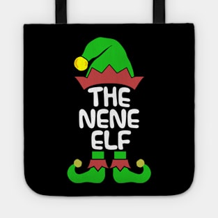 Nene Elf Matching Family Group Christmas Party Pajama Tote